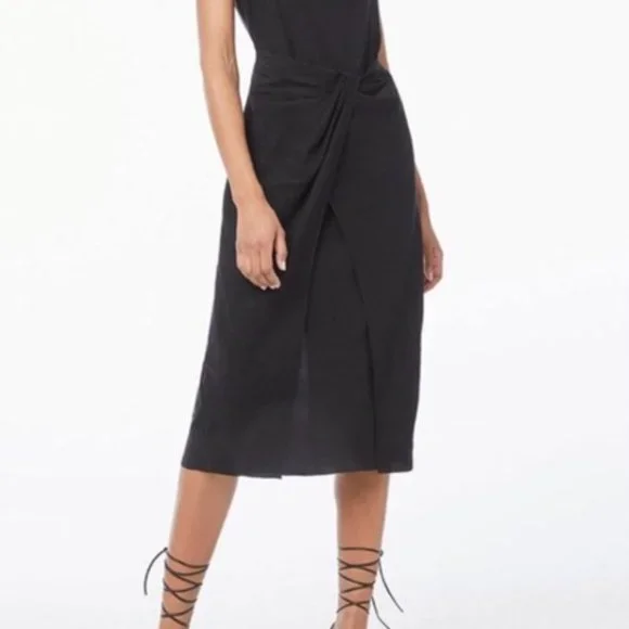 NWT Frame Twisted Front Dress, Size S